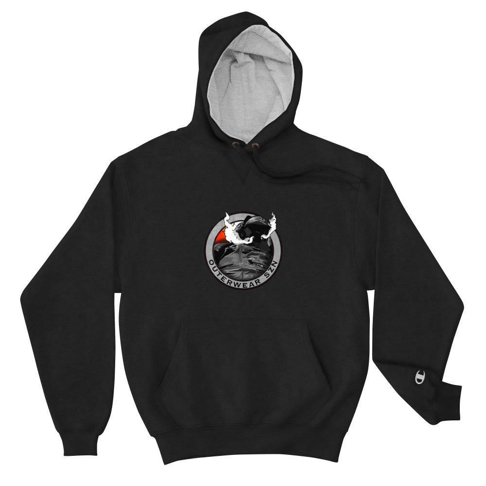 OUTRWR SZN Logo - Black Hoodie